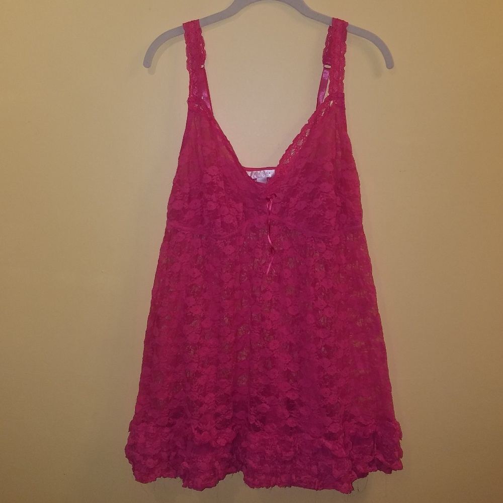 Lane Bryant Cacique Lace Babydoll Lingerie 22/24